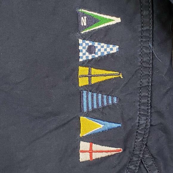 Nautica Shirt Men’s Size XL Blue Sailing Club LS Button Down Regatta Vintage - Picture 5 of 12